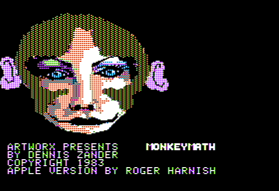 Game cover: Monkeymath