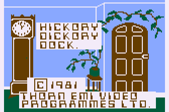Game cover: Hickory Dickory Dock / Baa, Baa, Black Sheep
