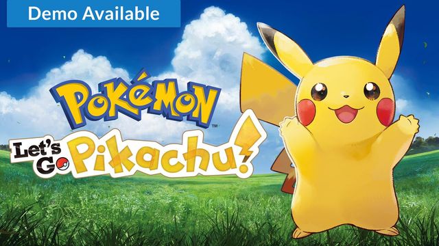 Game cover: Pokémon: Let's Go, Pikachu!
