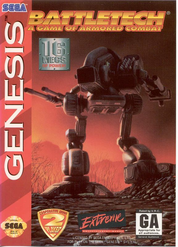 Game cover: BattleTech: A Game of Armored Combat