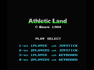 Game cover: Athletic Land