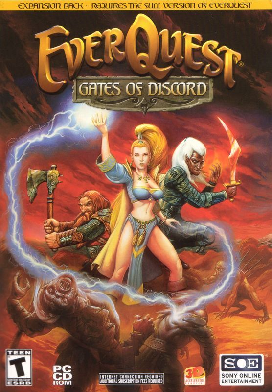 Game cover: EverQuest: Gates of Discord