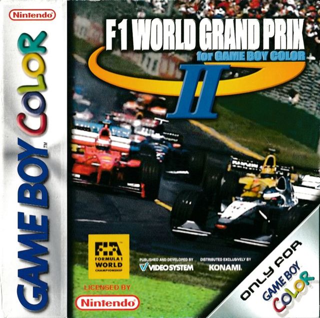 Game cover: F1 World Grand Prix II for Game Boy Color
