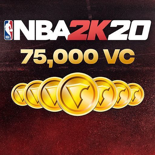 Game cover: NBA 2K20: 75,000 VC