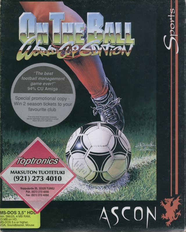 Game cover: On the Ball: World Cup Edition