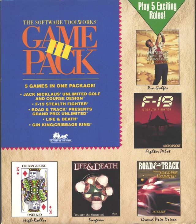 Game cover: The Software Toolworks Game Pack III