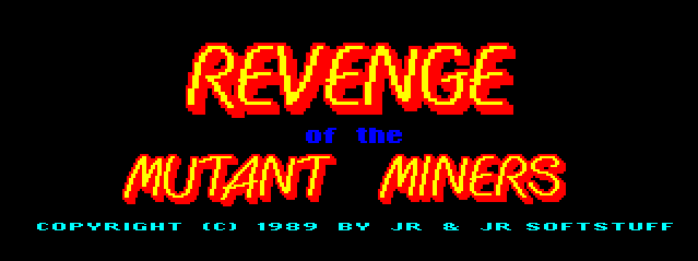 Game cover: Revenge of the Mutant Miners