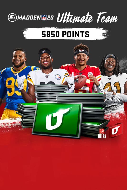Game cover: Madden NFL 20: 5850 Madden Ultimate Team Points