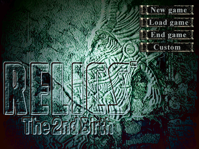Game cover: Relics: The 2nd Birth