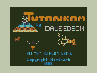 Game cover: Tutankam