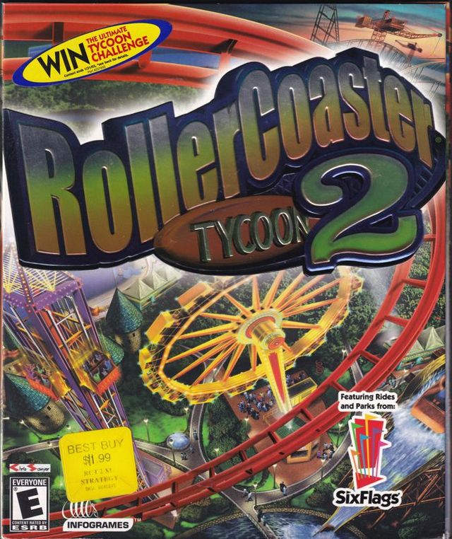 Game cover: RollerCoaster Tycoon 2