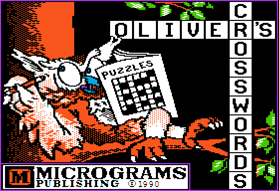 Game cover: Oliver's Crosswords