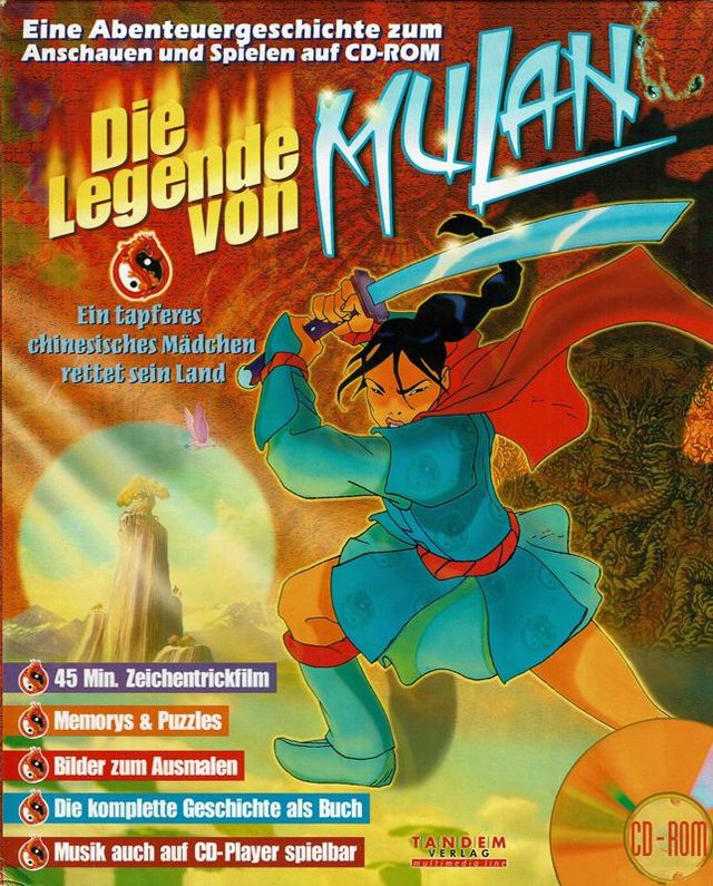 Game cover: Legend of Mulan