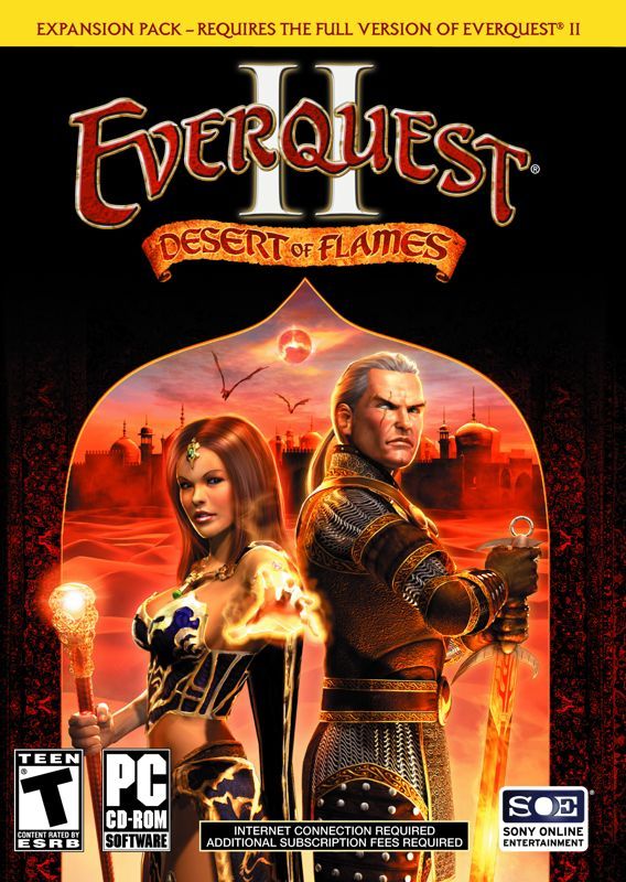 Game cover: EverQuest II: Desert of Flames