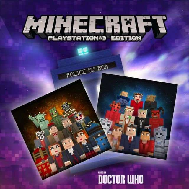 Game cover: Minecraft: Xbox One Edition - Doctor Who Skins I & II Bundle