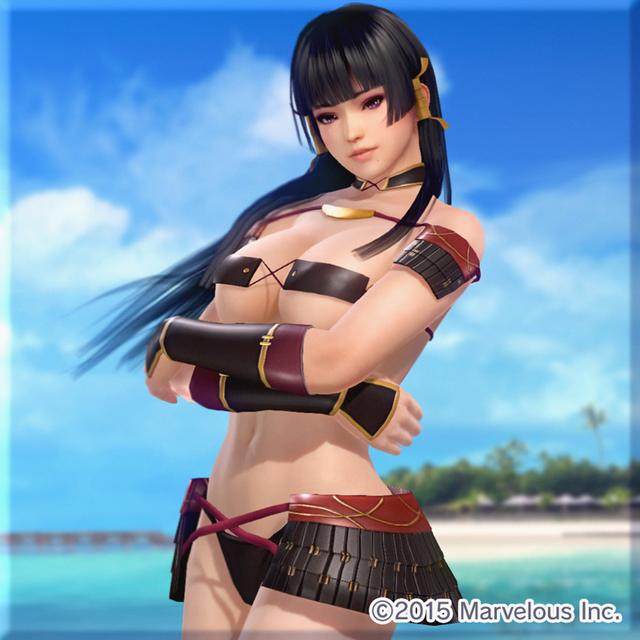 Game cover: Senran Kagura: Estival Versus x Dead or Alive: Xtreme 3 - Senran Kagura 2nd Collaboration: Swimsuit (Nyotengu)