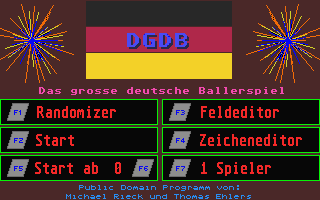 Game cover: Das Grosse Deutsche Ballerspiel