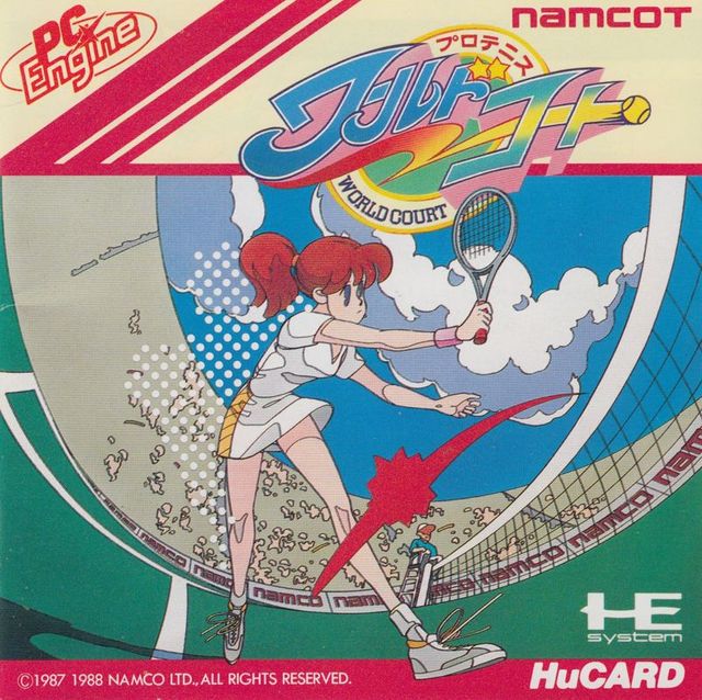 Game cover: World Court Tennis