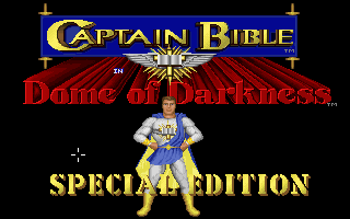 Game cover: Captain Bible in Dome of Darkness (Special Edition)