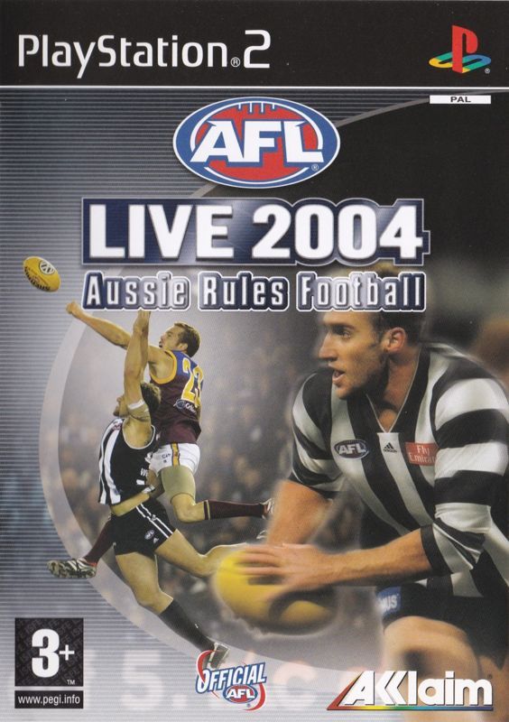 Game cover: AFL Live 2004