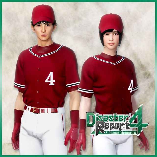 Game cover: Disaster Report 4: Summer Memories - Baseball Uniform