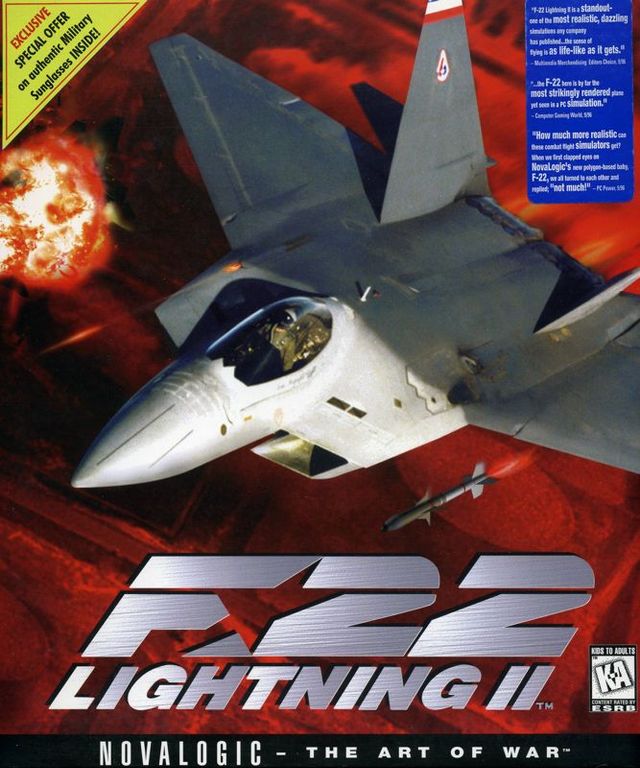 Game cover: F-22 Lightning II