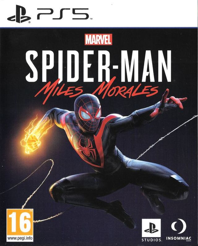Game cover: Marvel Spider-Man: Miles Morales