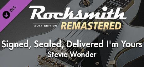 Game cover: Rocksmith 2014 Edition: Remastered - Stevie Wonder: Signed, Sealed, Delivered I'm Yours
