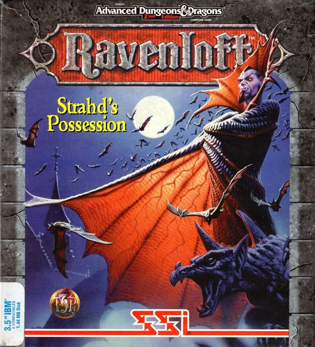 Game cover: Ravenloft: Strahd's Possession