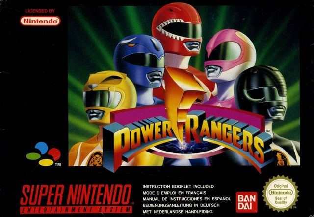 Game cover: Mighty Morphin Power Rangers
