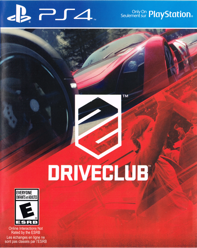 Game cover: Driveclub