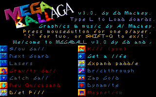 Game cover: Megaball