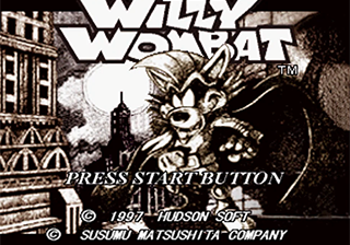 Game cover: Willy Wombat
