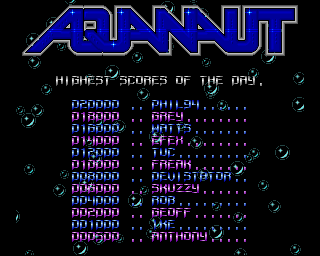 Game cover: Aquanaut