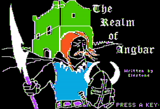 Game cover: The Realm of Angbar: Elfhelm's Bane