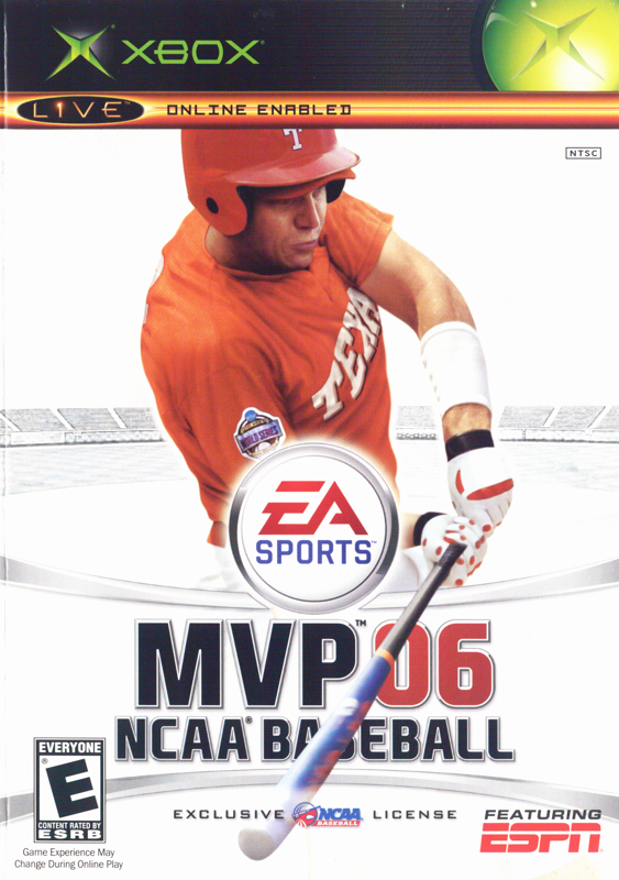 Game cover: MVP 06: NCAA Baseball