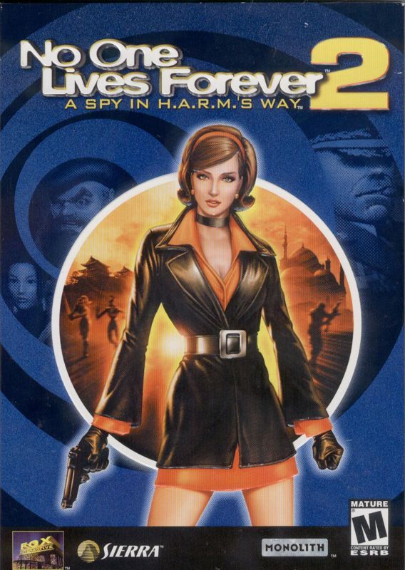 Game cover: No One Lives Forever 2: A Spy in H.A.R.M.'s Way