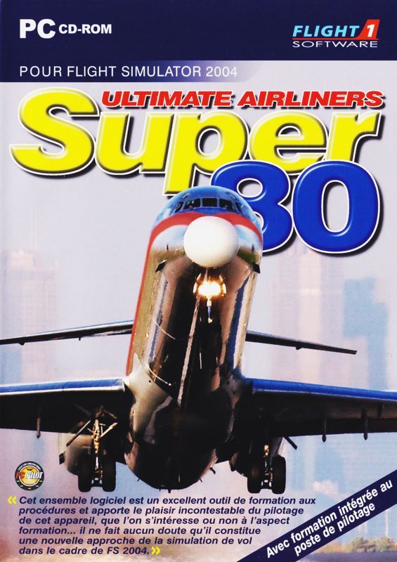 Game cover: Ultimate Airliners: Super 80