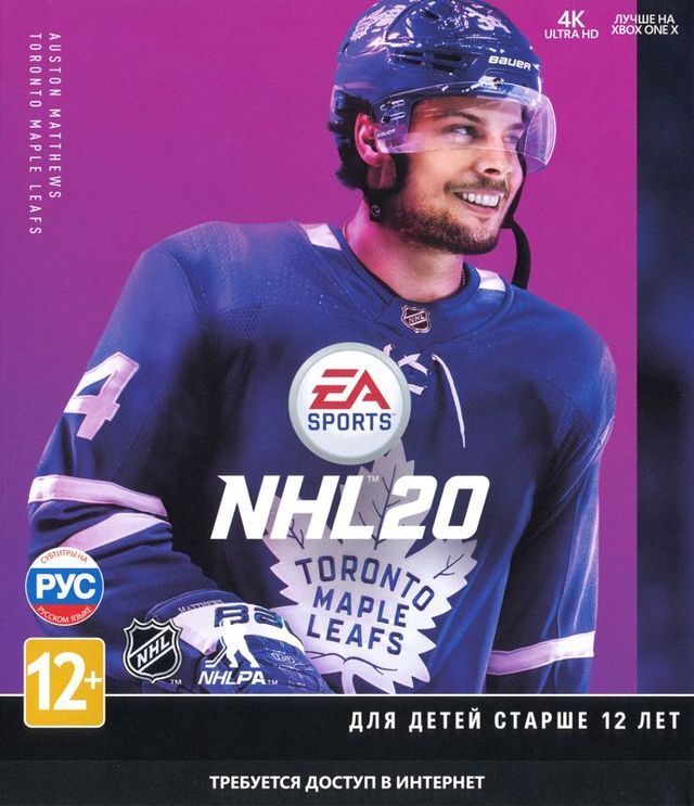 Game cover: NHL 20