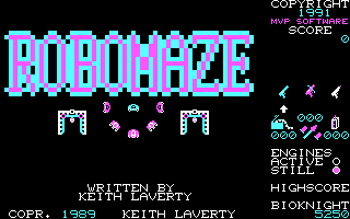 Game cover: Robomaze
