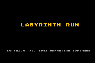 Game cover: Labyrinth Run
