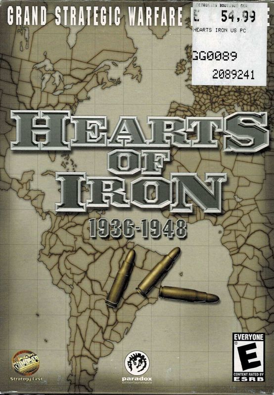 Game cover: Hearts of Iron