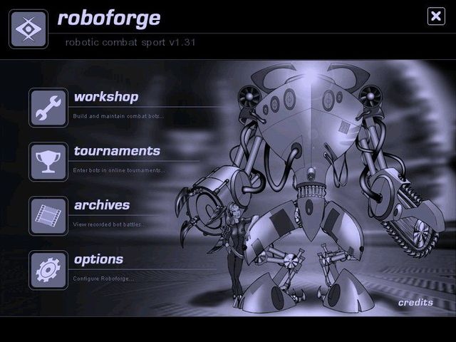 Game cover: Roboforge