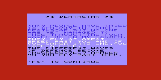 Game cover: Deathstar
