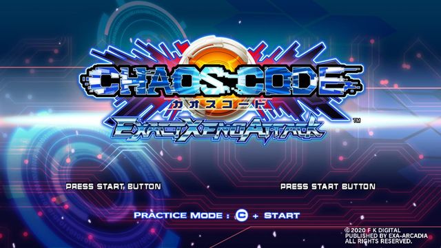 Game cover: Chaos Code: Exact Xeno Attack