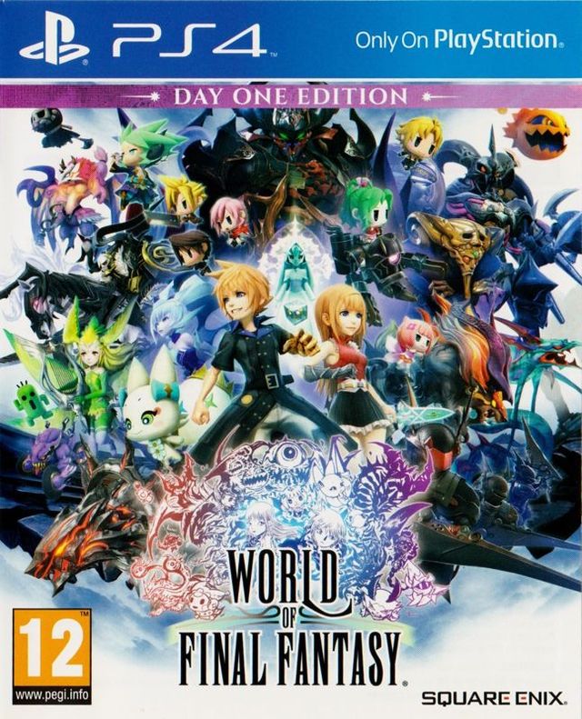 Game cover: World of Final Fantasy (Day One Edition)