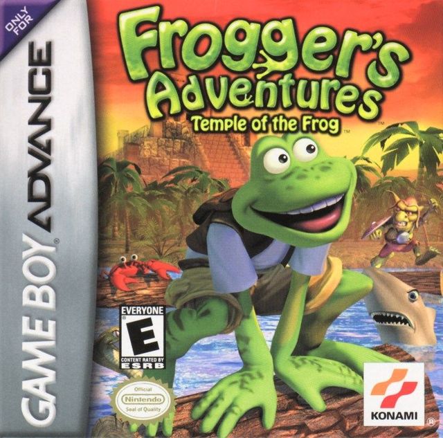 Game cover: Frogger's Adventures: Temple of the Frog