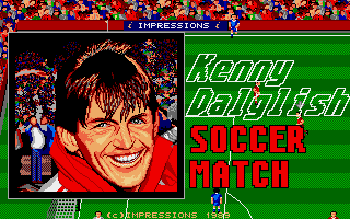 Game cover: Kenny Dalglish Soccer Match