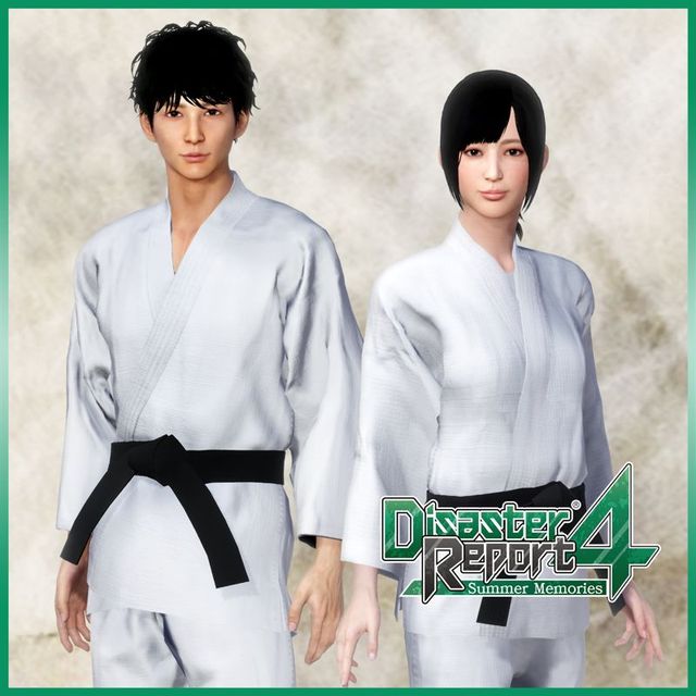 Game cover: Disaster Report 4: Summer Memories - Judo Black Belt Outfit