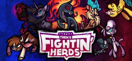 Game cover: Them's Fightin' Herds